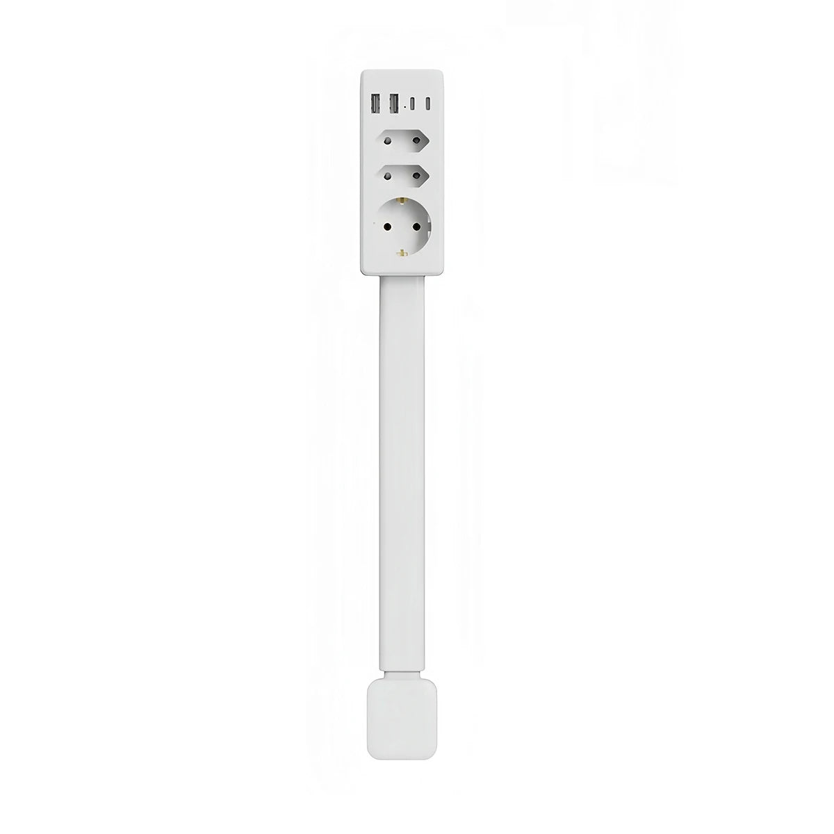 Multi Plug Wall Charger Power Socket Extender with 180 Degree Rotation for Easy Access Wall Extender Stick (US EU UK)